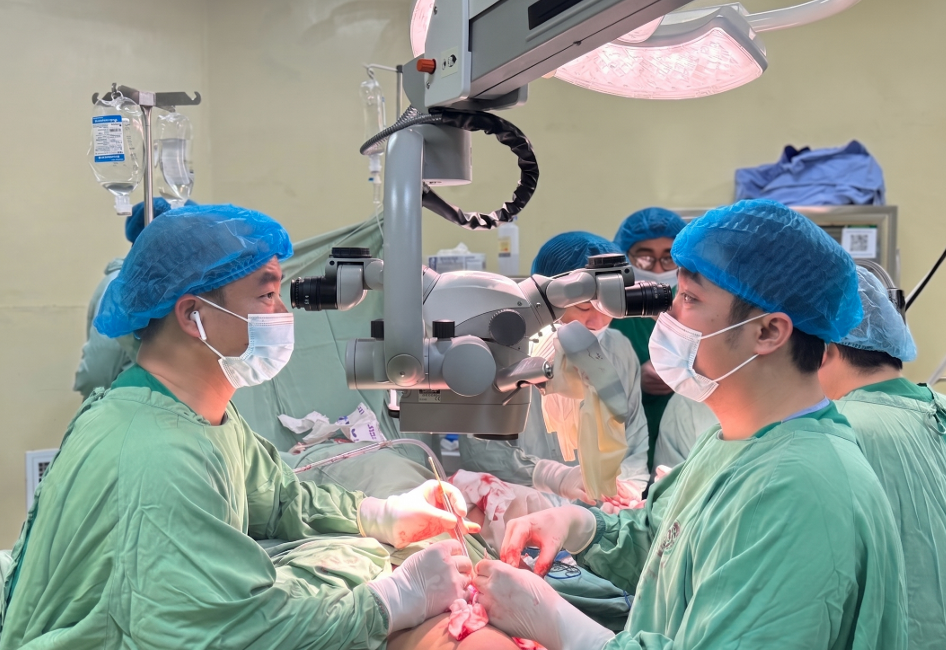 H&igrave;nh ảnh chuyển vạt đ&ugrave;i trước ngo&agrave;i bằng k&iacute;nh hiển vi